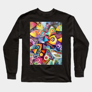 Colourful fish Long Sleeve T-Shirt